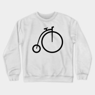 Penny Farthing Bike Crewneck Sweatshirt